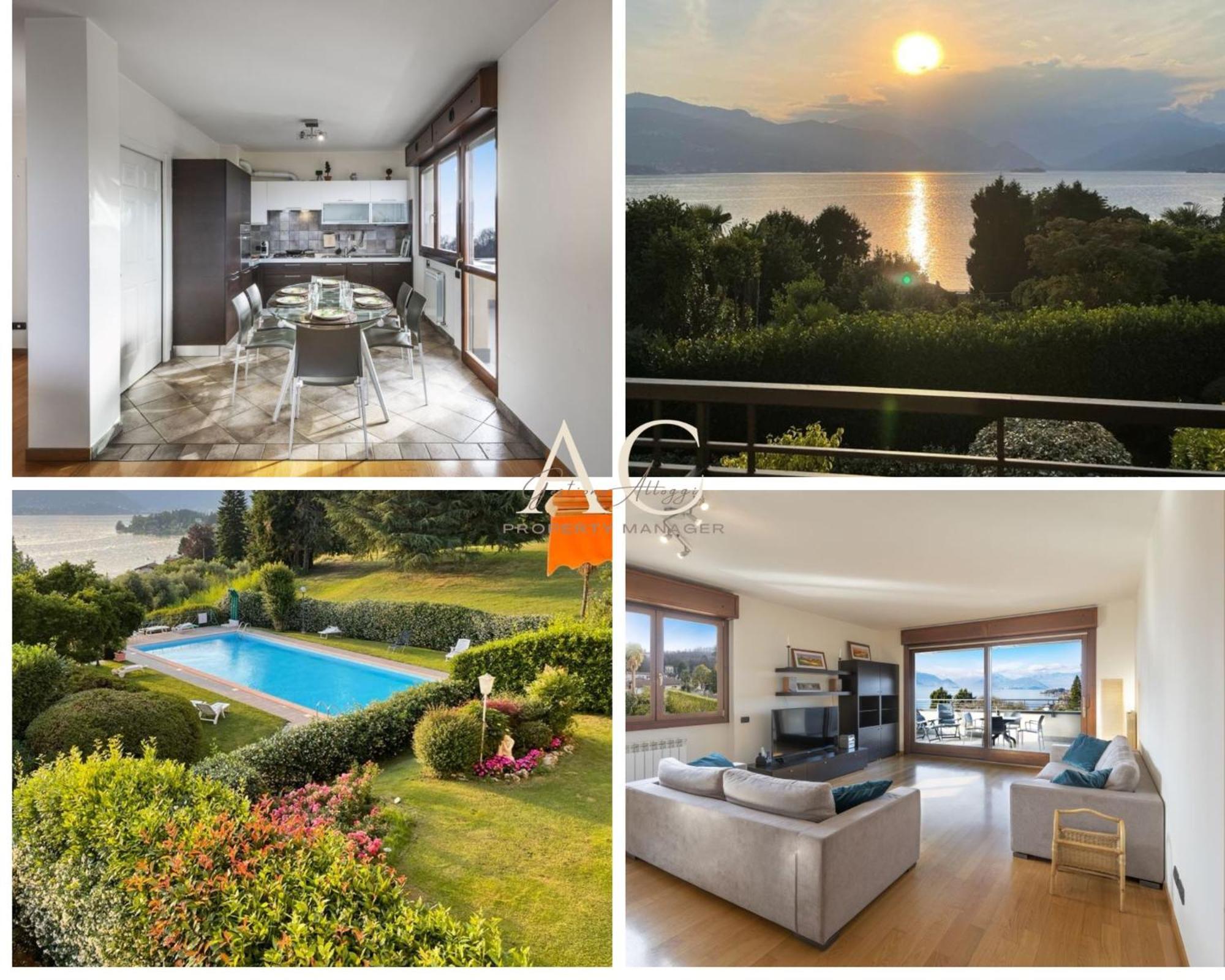 The House On The Lake Reno Di Leggiuno Luaran gambar