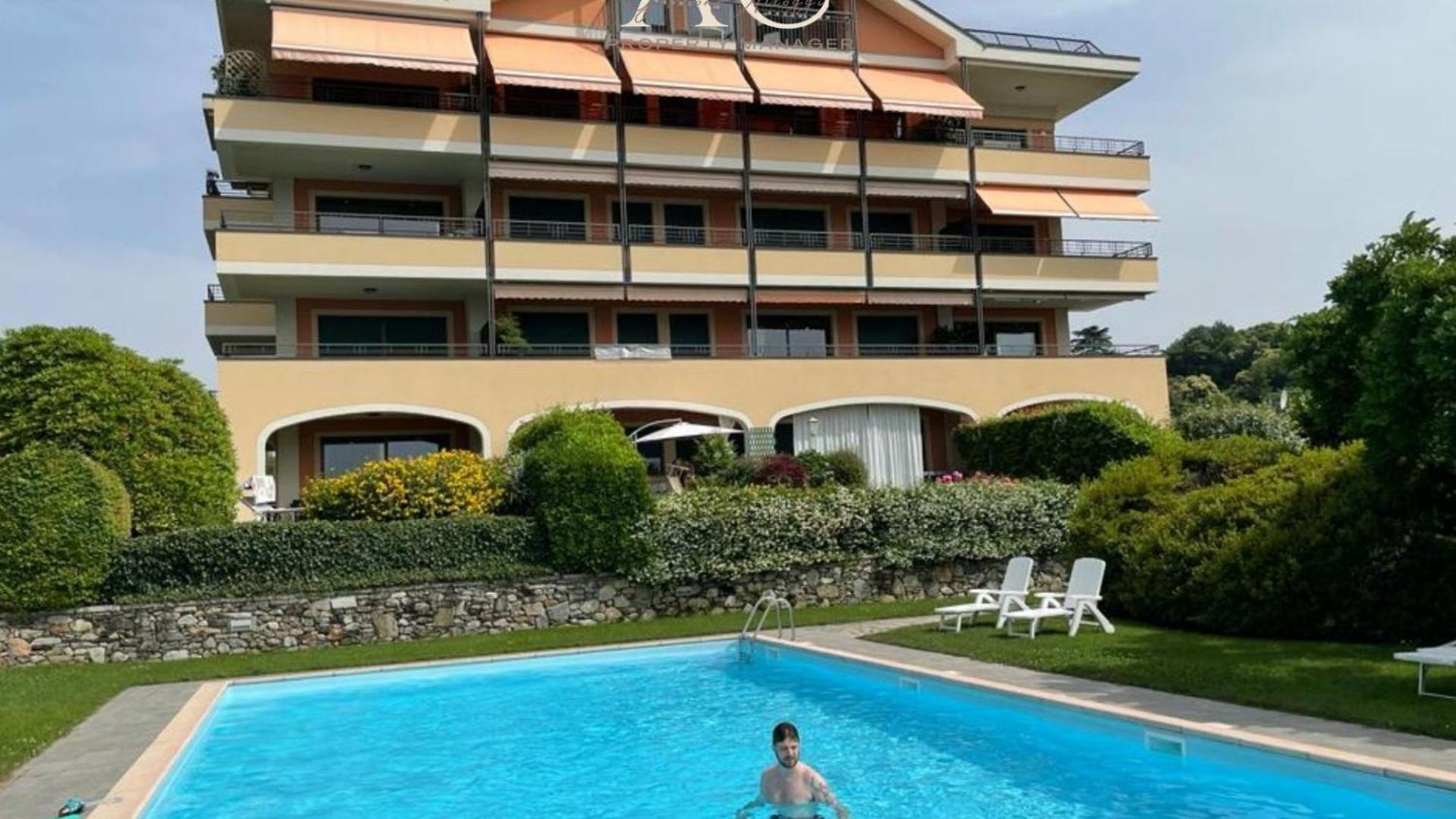 The House On The Lake Reno Di Leggiuno Luaran gambar