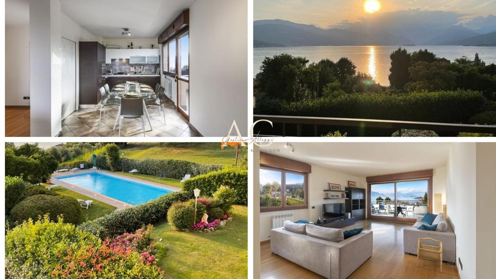 The House On The Lake Reno Di Leggiuno Luaran gambar